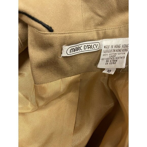 Marc D’Alcy Size 10 Vintage Jacket Embroidered Beaded Open Front Retro 80’s - Picture 10 of 10